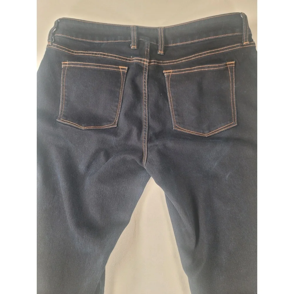 Banana Republic Bootcut Jeans Womens‎ 31L Dark Wash Long Stretch Denim